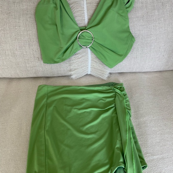 Tiger Mist Green Skirt Set - Picture 3 of 6